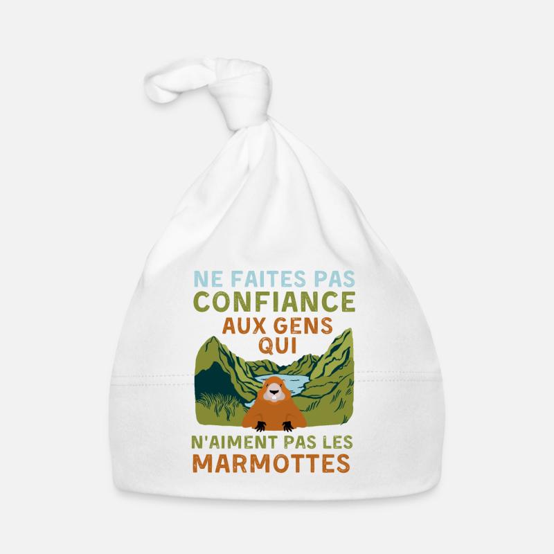 Marmottes Bonnet bio Bébé