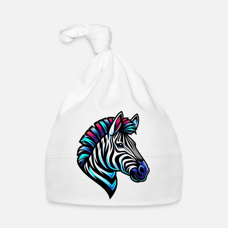Zèbre Bonnet bio Bébé