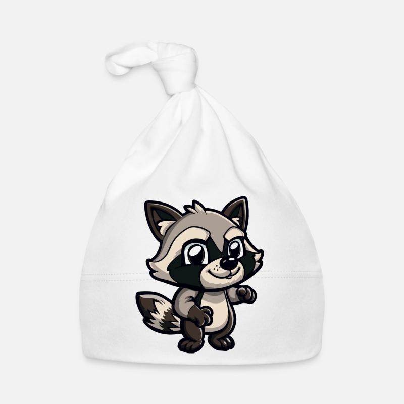 raton laveur Bonnet bio Bébé