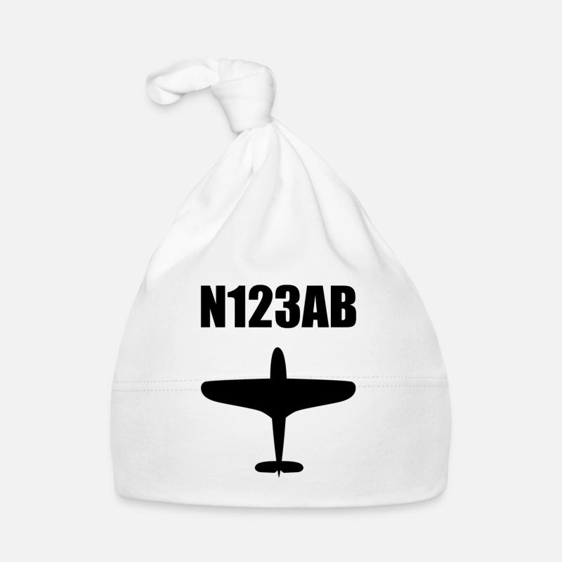 Custom Aviation - Airplane - Flying - Pilot Organic Baby Cap