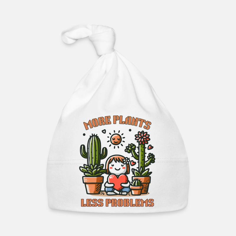More Plants Less Problems Organic Baby Cap