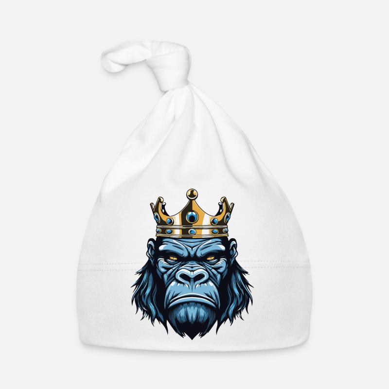 Gorilla Crown Organic Baby Cap
