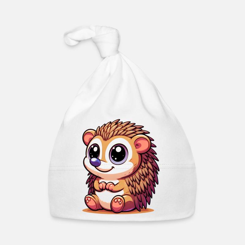 Igel Baby Bio-Mütze