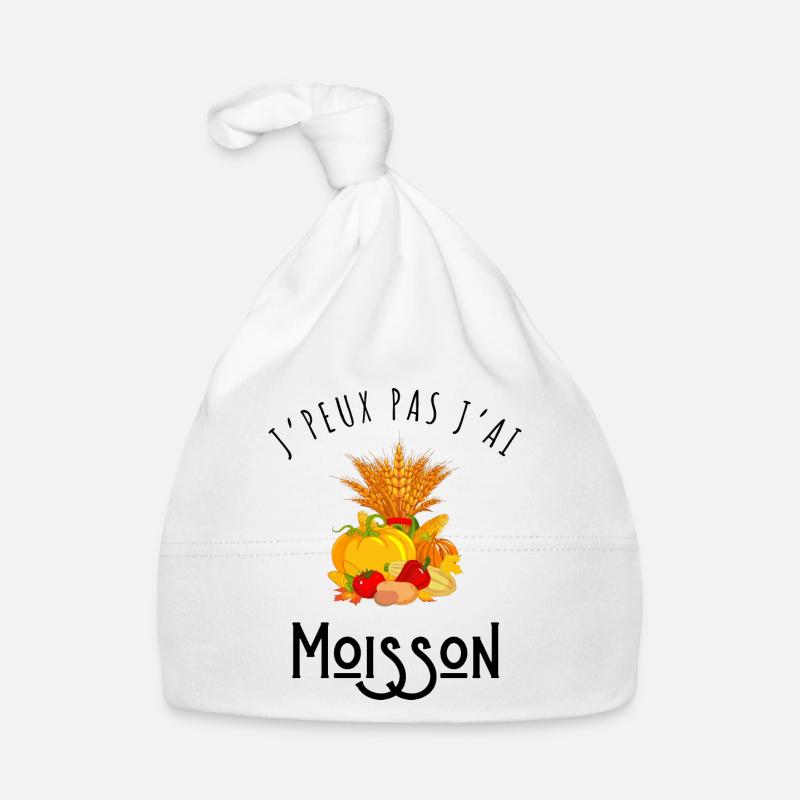Je peux pas j’ai moisson Bonnet bio Bébé