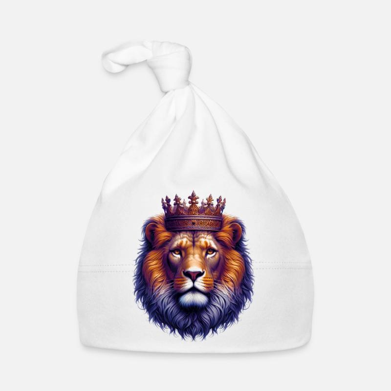 Lion Organic Baby Cap