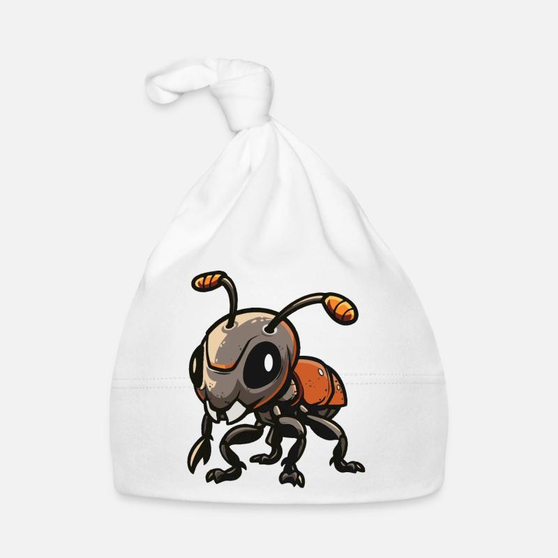 Ant Comic Organic Baby Cap
