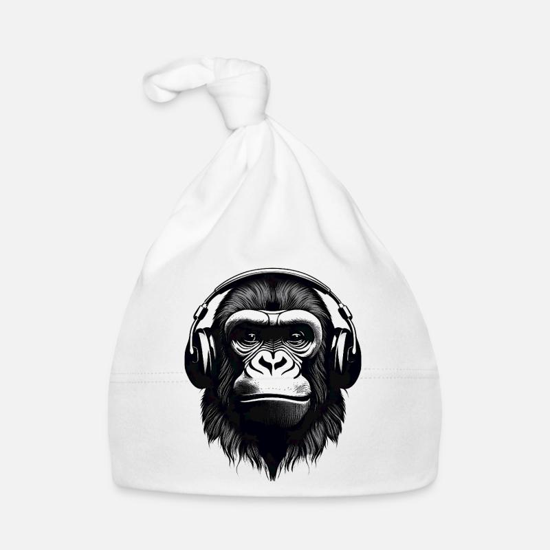 gorille, primate, singe Bonnet bio Bébé