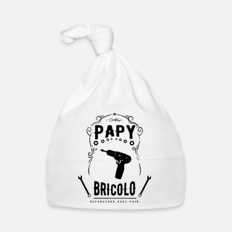Papi bricolo Bonnet bio Bébé