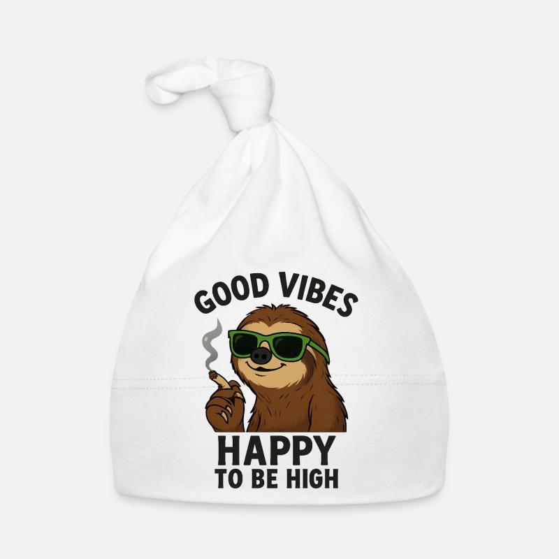 Sloth420 Organic Baby Cap