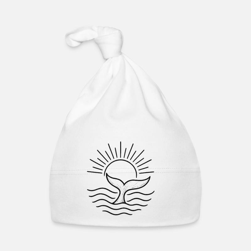 Baleine Bonnet bio Bébé