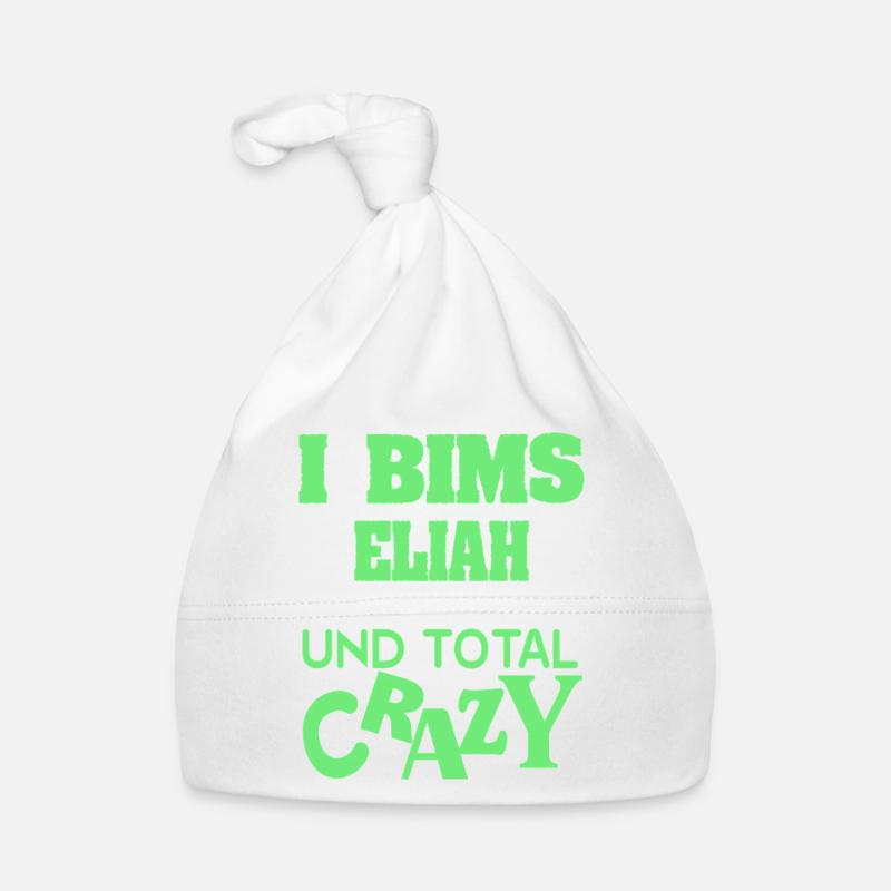 Elijah comme prénom Bonnet bio Bébé