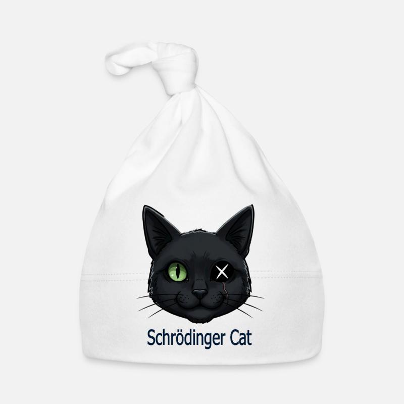Schrödinger Katze Baby Bio-Mütze