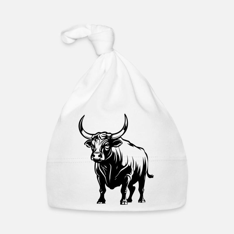 Bull Organic Baby Cap