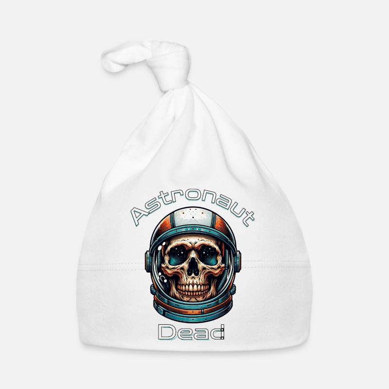 Crâne d’astronaute dans l’espace Bonnet bio Bébé