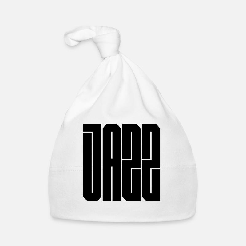 Jazz bold typography logo Organic Baby Cap