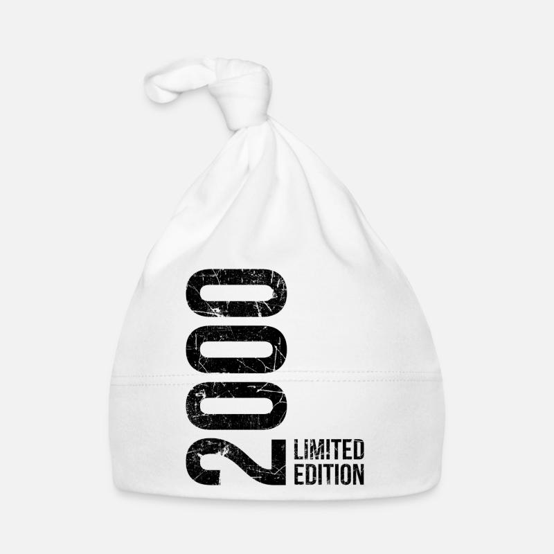 Limited Edition 2000 – Geburtsjahr Stolz Baby Bio-Mütze