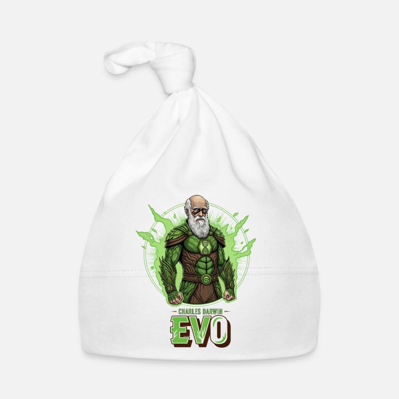 Evo Darwin Green Hero Organic Baby Cap