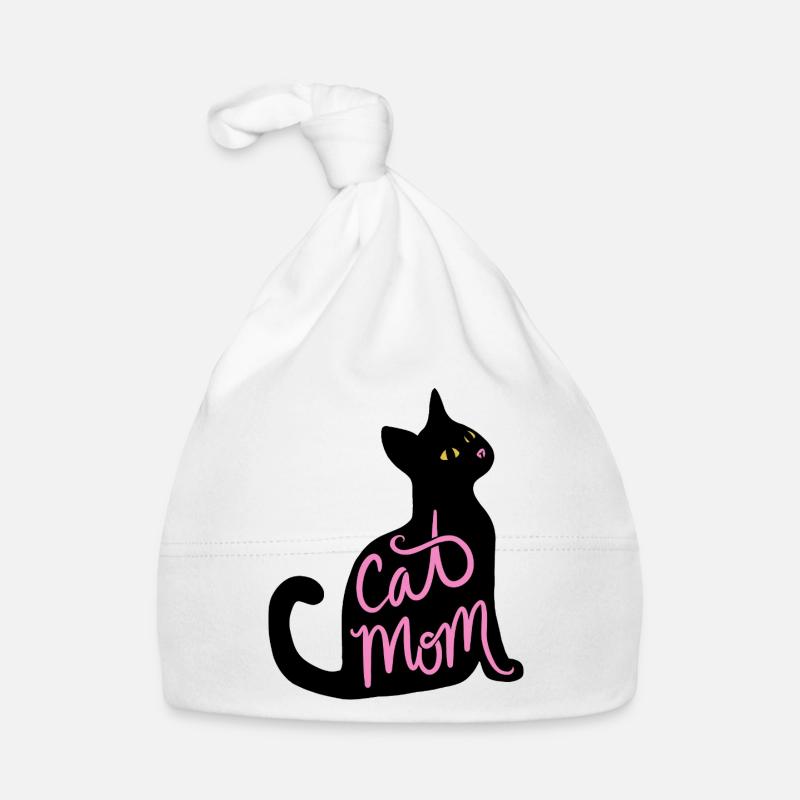 Script néon de Cat Mom Bonnet bio Bébé