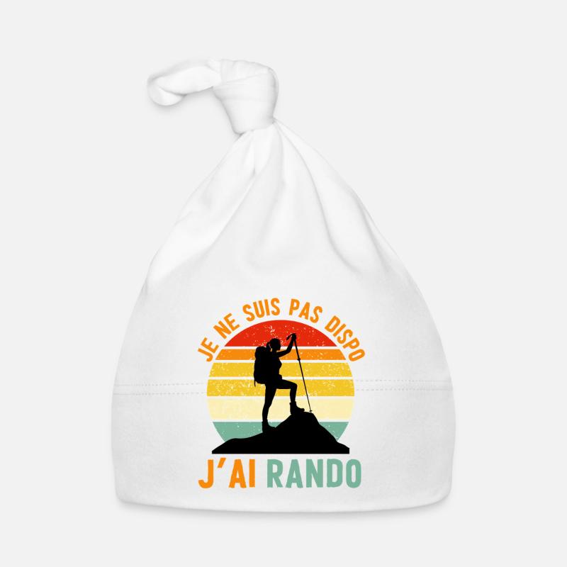 Rando Attitude: Pas dispo, j'ai rando Bonnet bio Bébé