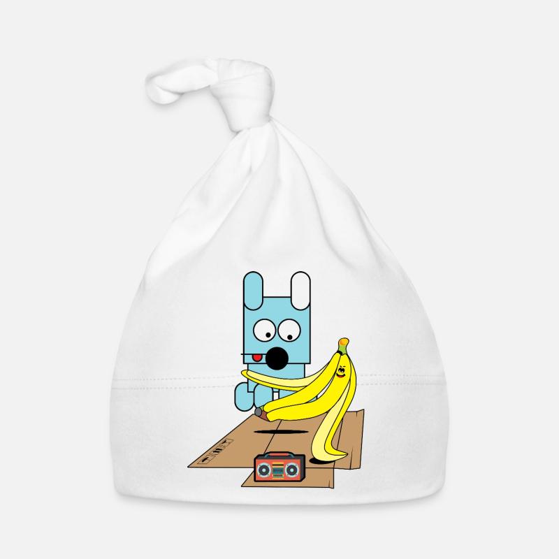 Petit Banane Boogie Bonnet bio Bébé
