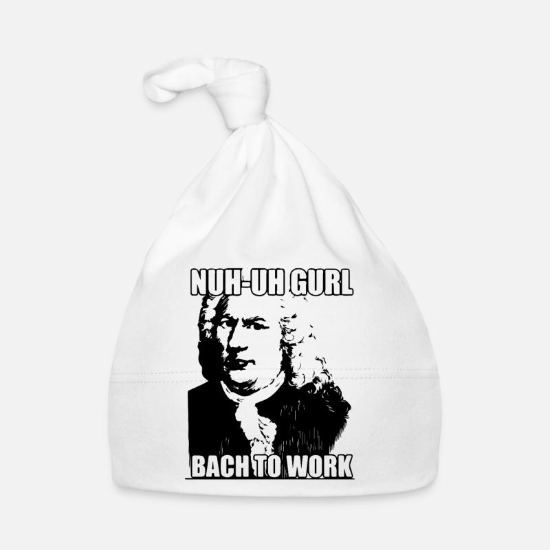 Nuh-uh Gurl Bach to work Baby Bio-Mütze