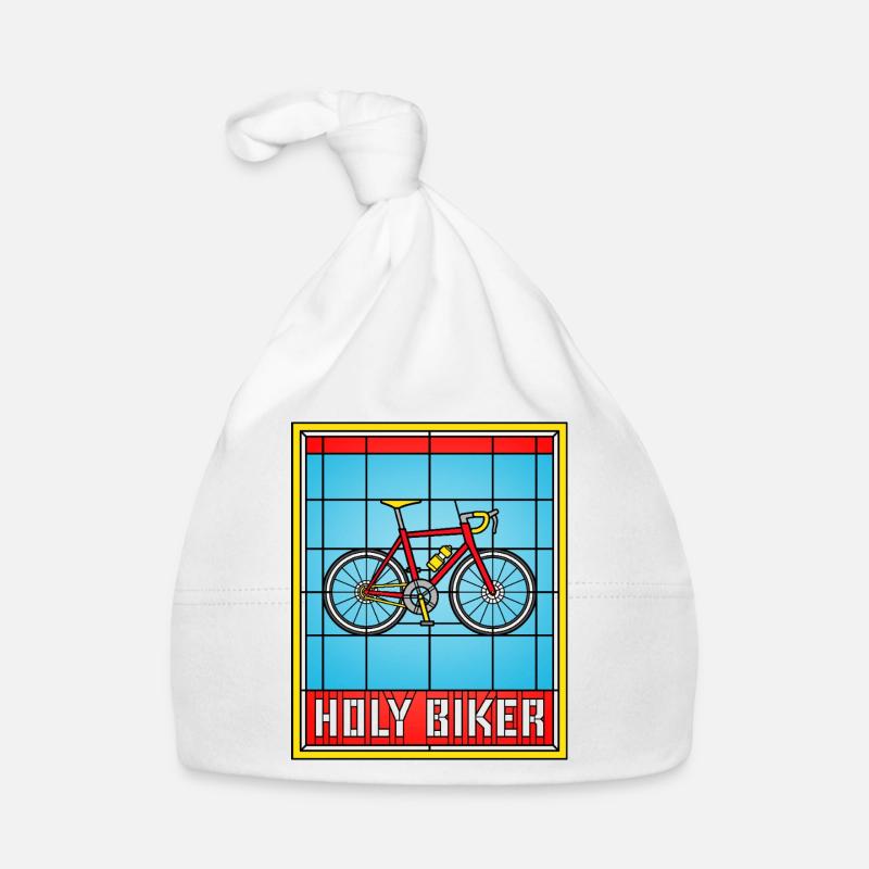Saint Vélo en Verre Biker Bonnet bio Bébé