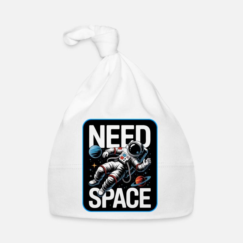 Need Space Astronaut Illustration Baby Bio-Mütze