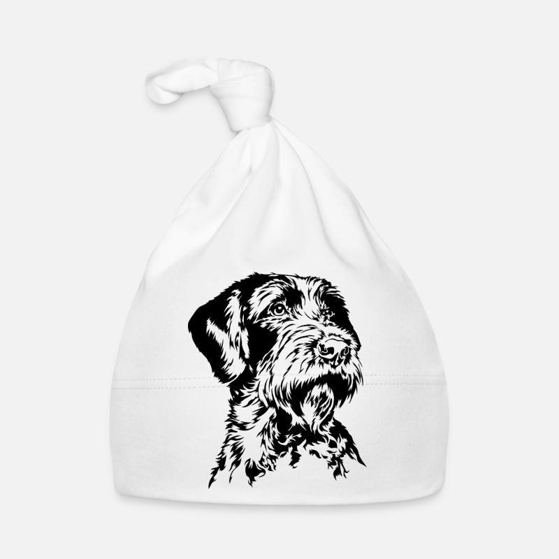 Korthals griffon Chiens portrait Chiens Chiens de chasse Wilsigns Bonnet bio Bébé
