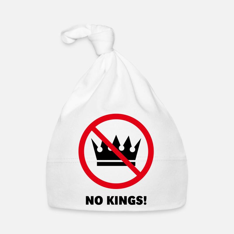 No Kings! (Protest Design / POS 2C) Organic Baby Cap