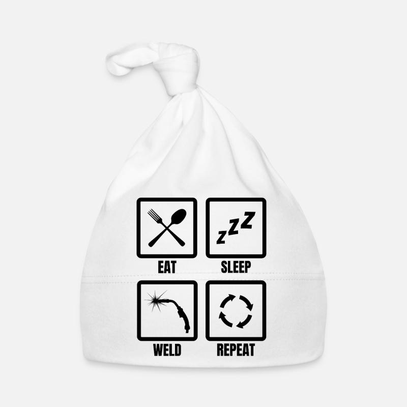 Routine de soudeur Bonnet bio Bébé