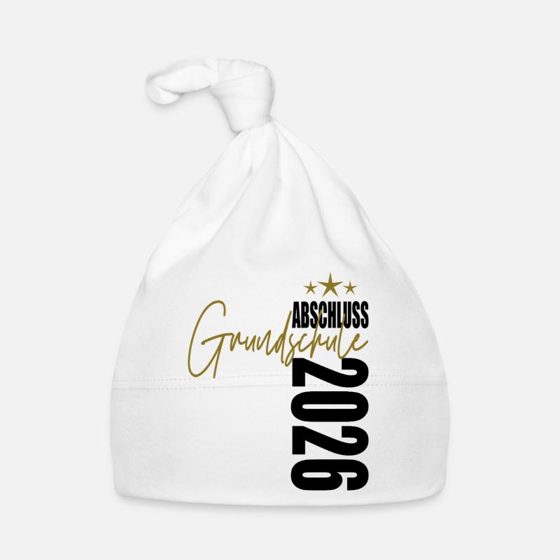 Abschluss 2026 Grundschule Baby Bio-Mütze