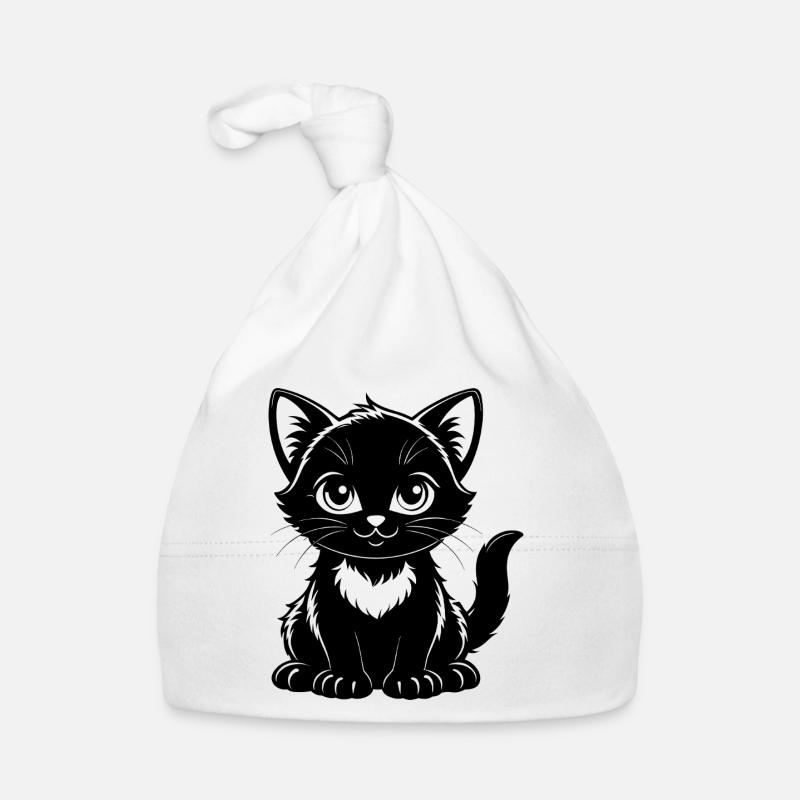 Chat mignon Bonnet bio Bébé
