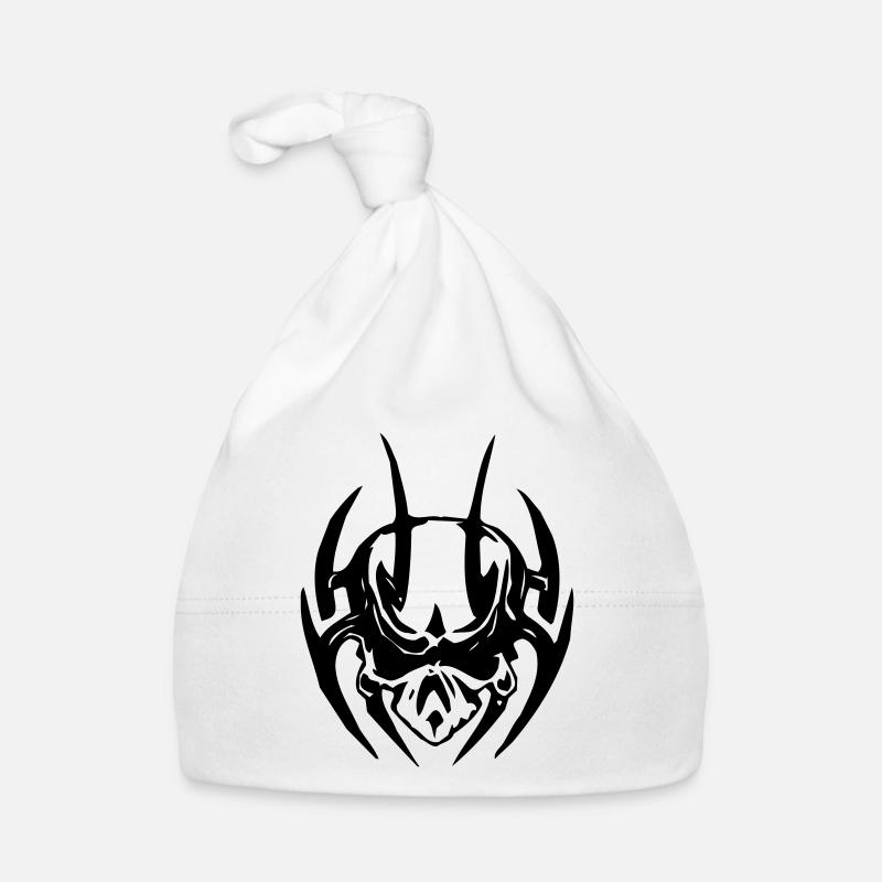 Skull tribal Bonnet bio Bébé