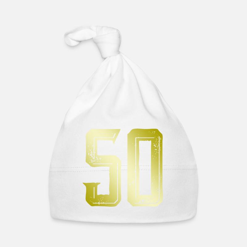 Symbole de 50 chiffres Bonnet bio Bébé