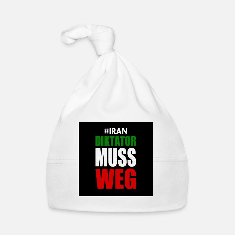 Iran diktator muss weg Baby Bio-Mütze