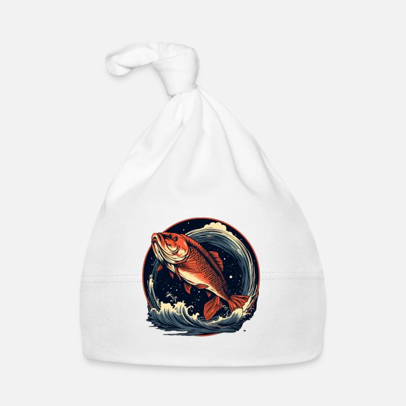 Angling Organic Baby Cap