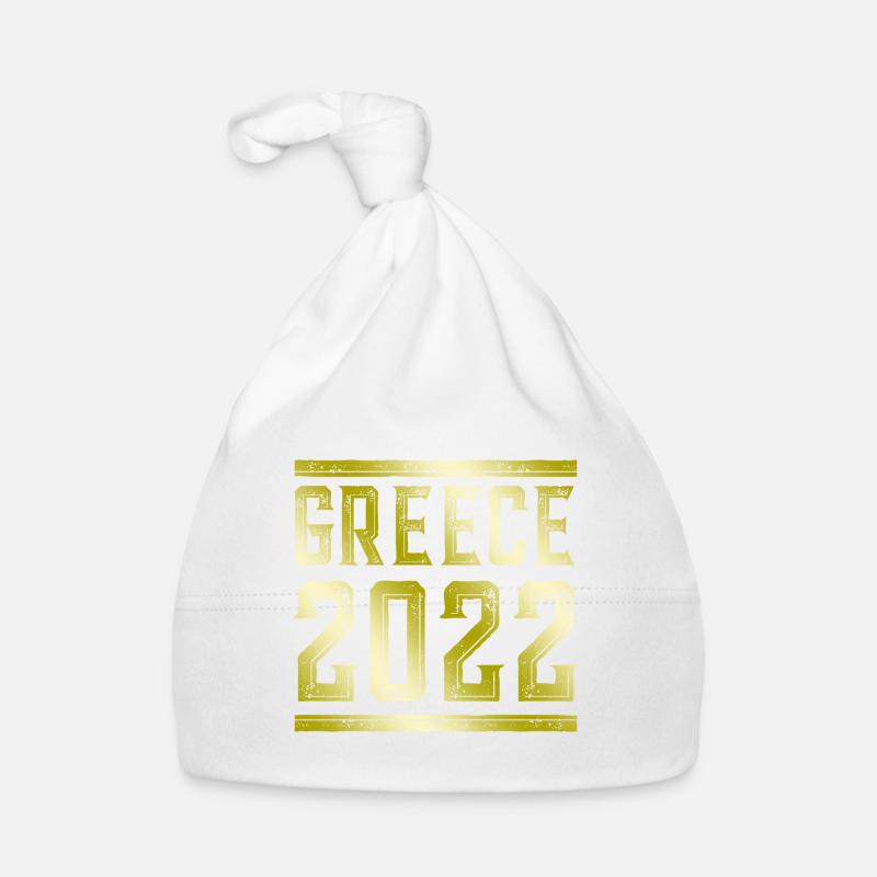 Grèce 2022 Or Bonnet bio Bébé