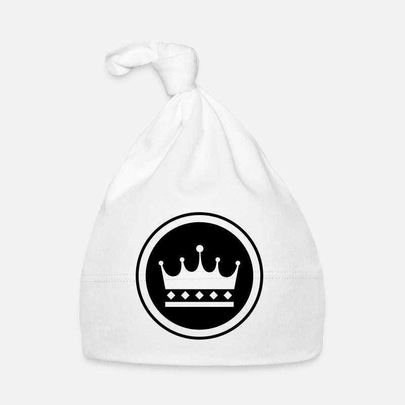 Symbole de la couronne Bonnet bio Bébé
