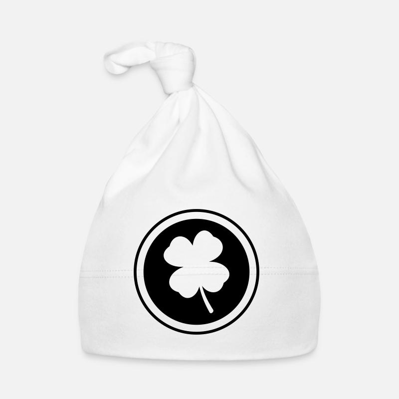 Symbole Cloverleaf Bonnet bio Bébé