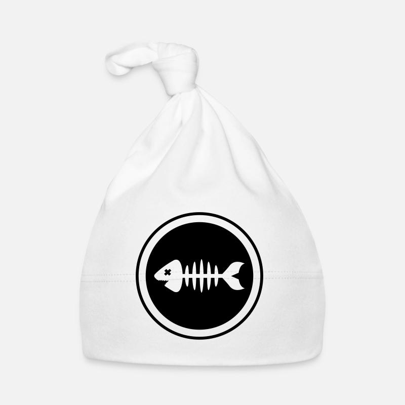 Symbole de poisson Os os Bonnet bio Bébé