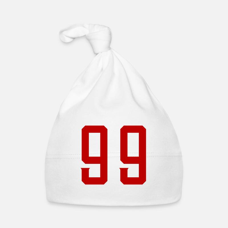 Symbole numérique 99 Bonnet bio Bébé