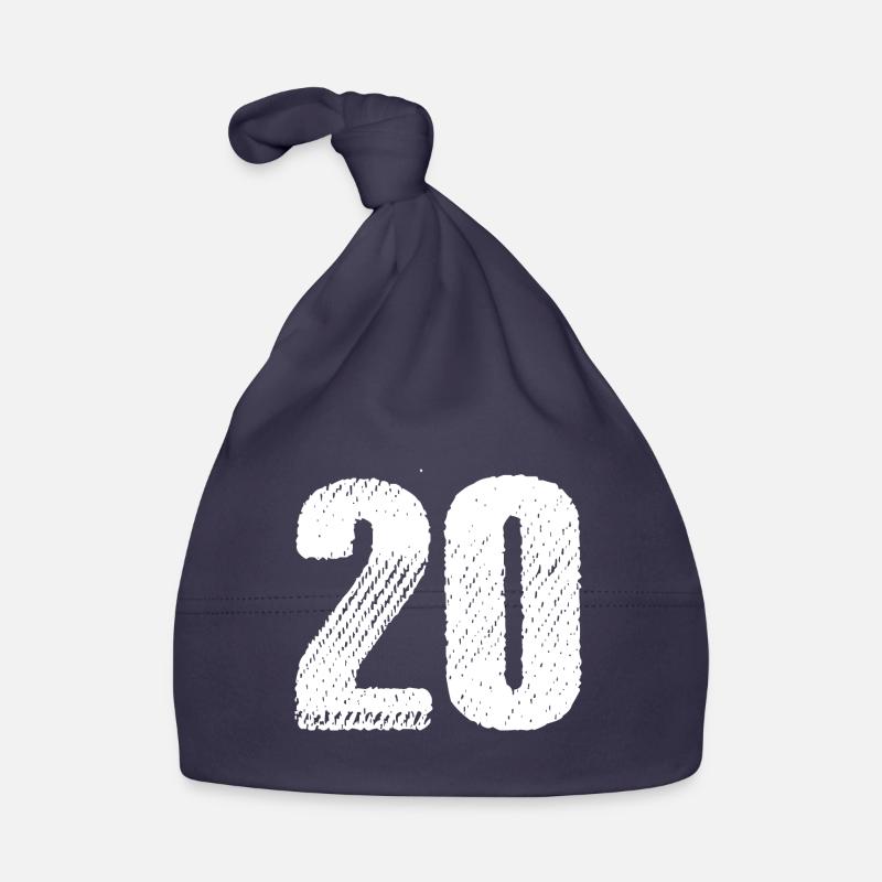 20 number jersey Organic Baby Cap