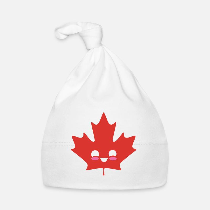 Eh Drapeau canadien Maple Leaf Funny Canada Souvenir Bonnet bio Bébé