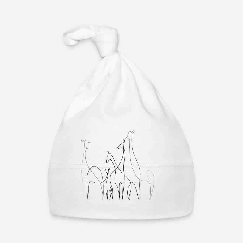 Giraffes Organic Baby Cap