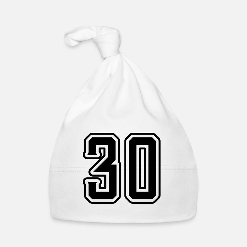 Symbole de 30 chiffres Bonnet bio Bébé