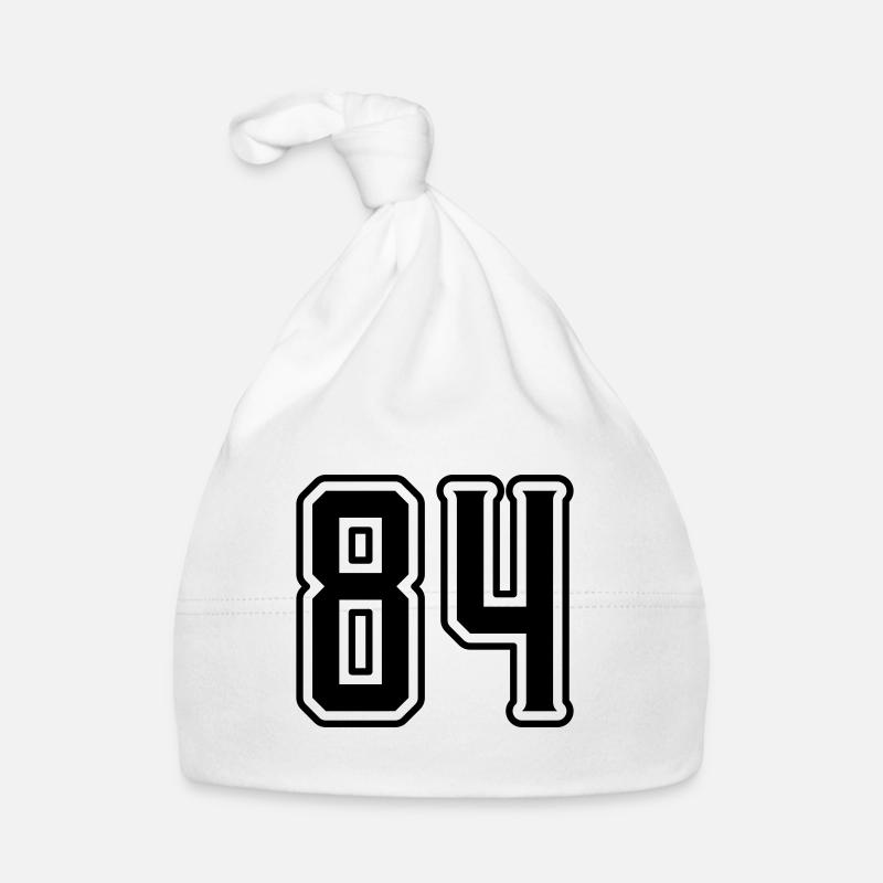 Symbole numérique 84 Bonnet bio Bébé