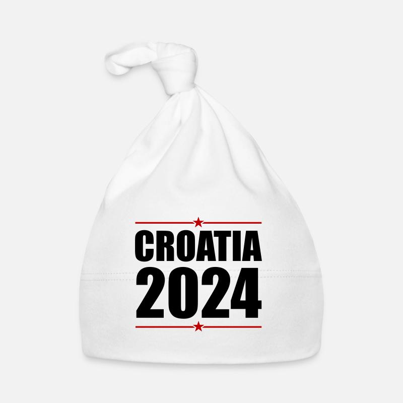Croatie 2024 Bonnet bio Bébé