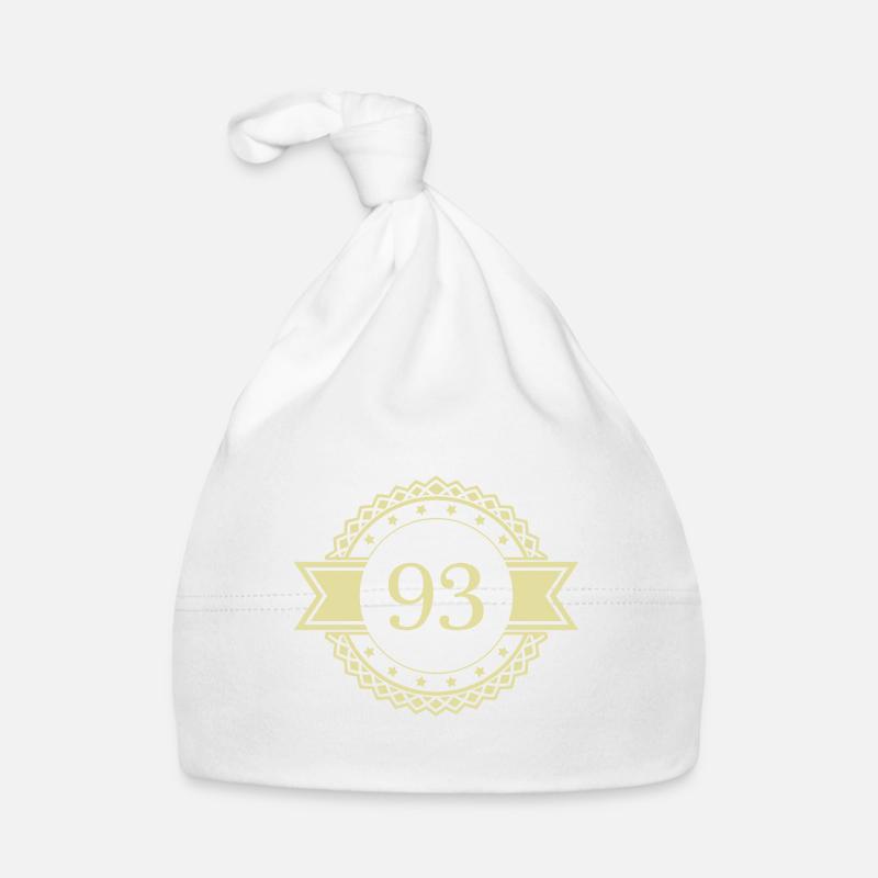 93 Emblème numérique Bonnet bio Bébé