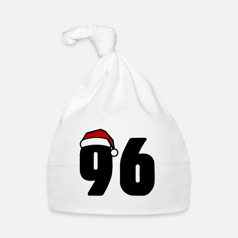 96 Number Christmas Organic Baby Cap