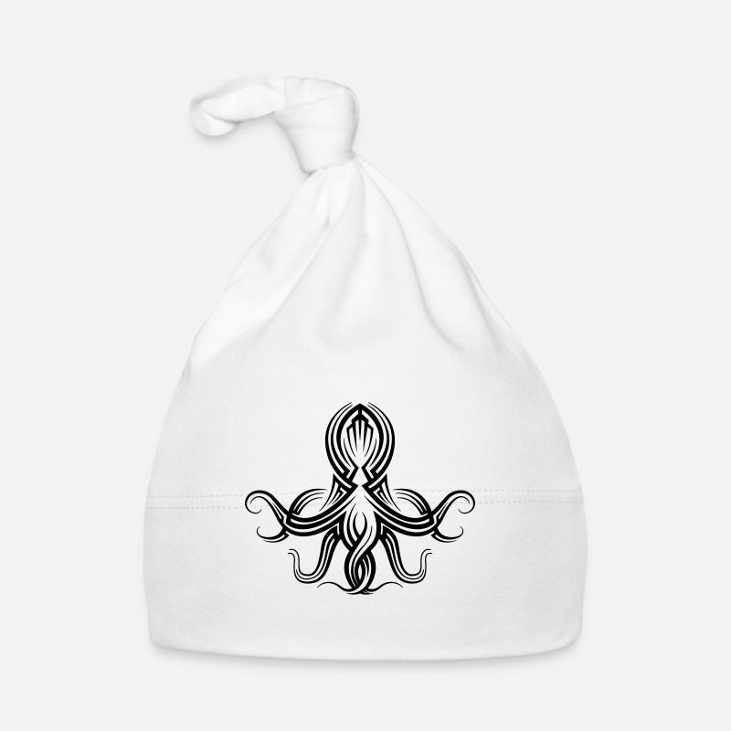 Tatouage tribal Octopus Bonnet bio Bébé